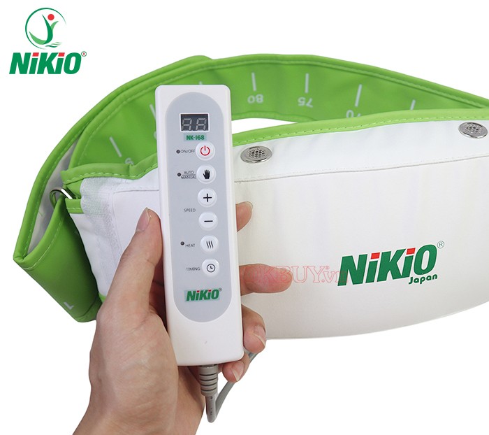 Máy mát xa giảm mỡ bụng Nikio NK-168