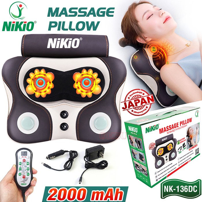 Máy massage lưng Nikio NK-136DC