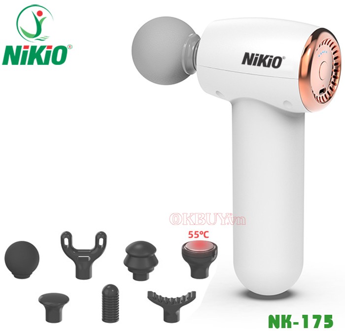 Súng massage cầm tay mini Nikio NK-175