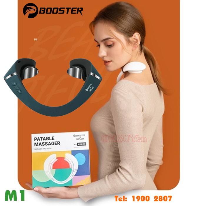 máy massage cổ xung điện Booster Niplux M1