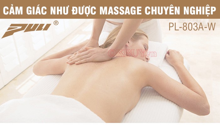 Máy massage lưng Puli PL-803A-W