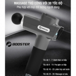 Súng massage cầm tay giãn cơ với 30 tốc độ Booster M2-D