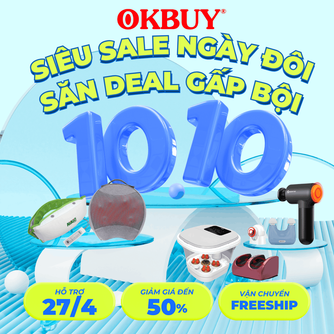Sale lớn ngày đôi 10/10 tại OKBUY