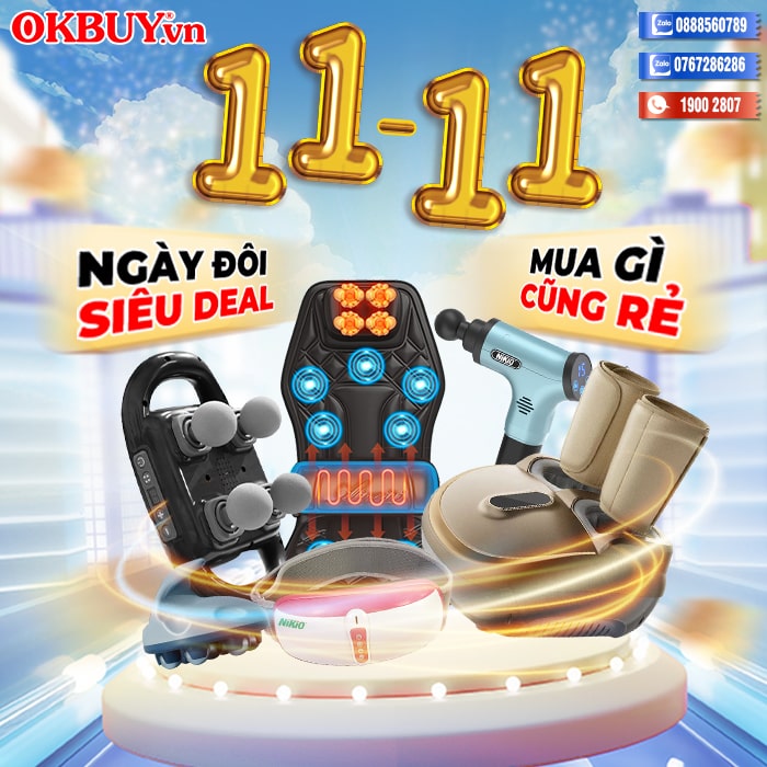 Siêu sale lớn ngày 11-11 cùng okbuy