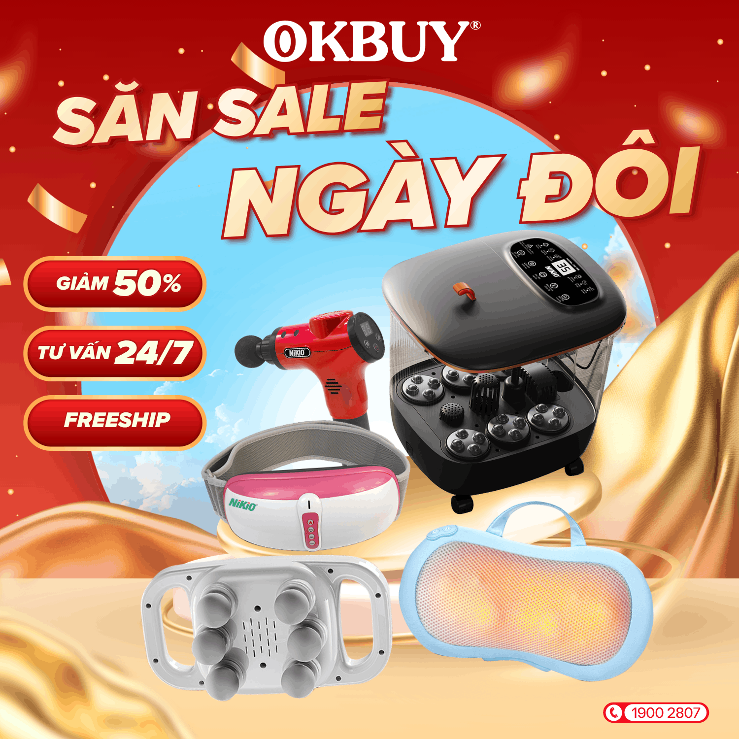 lịch nghỉ lễ OKBUY