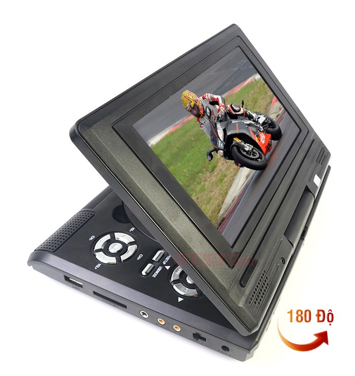 Máy DVD xách tay đa năng mini Portable NS-788 7.8 inch