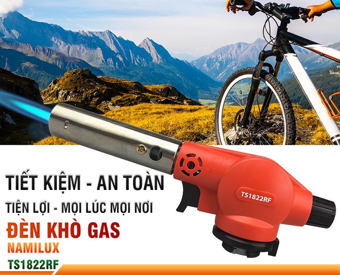 Đèn khò gas cao cấp NAMILUX TS1822RF