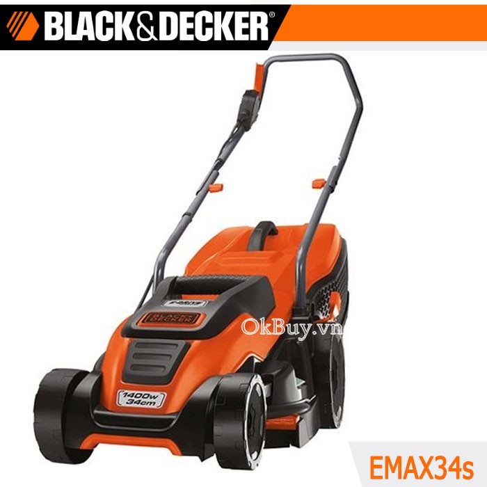 Máy cắt cỏ xe đẩy Black Decker EMAX34s