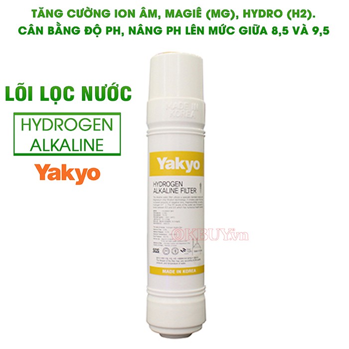 Lõi lọc nước Hydrogen Alkaline Yakyo