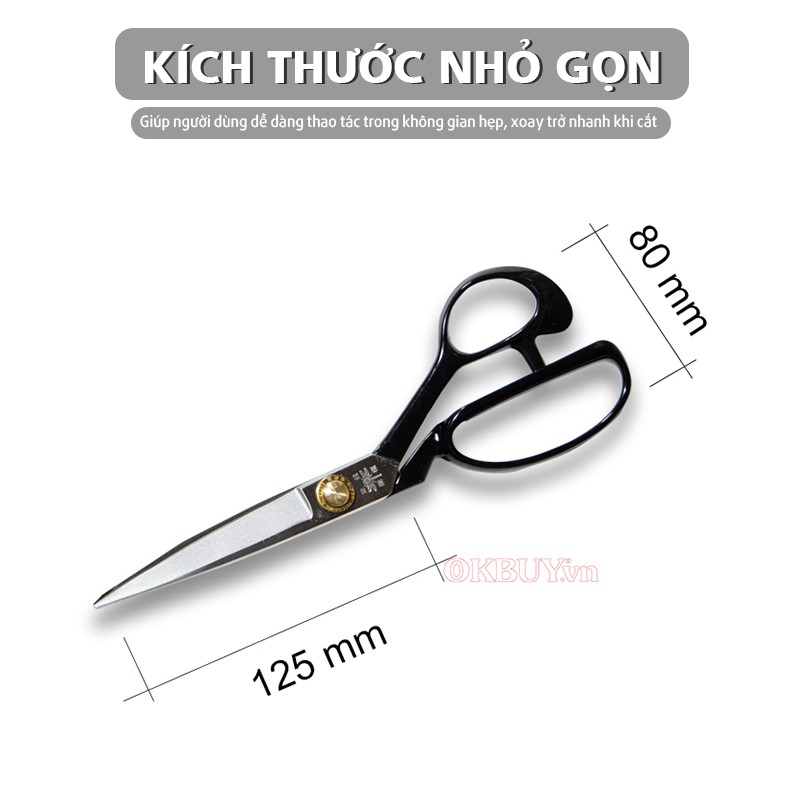 Kéo cắt vải Dragonfly A-220 nhỏ gọn