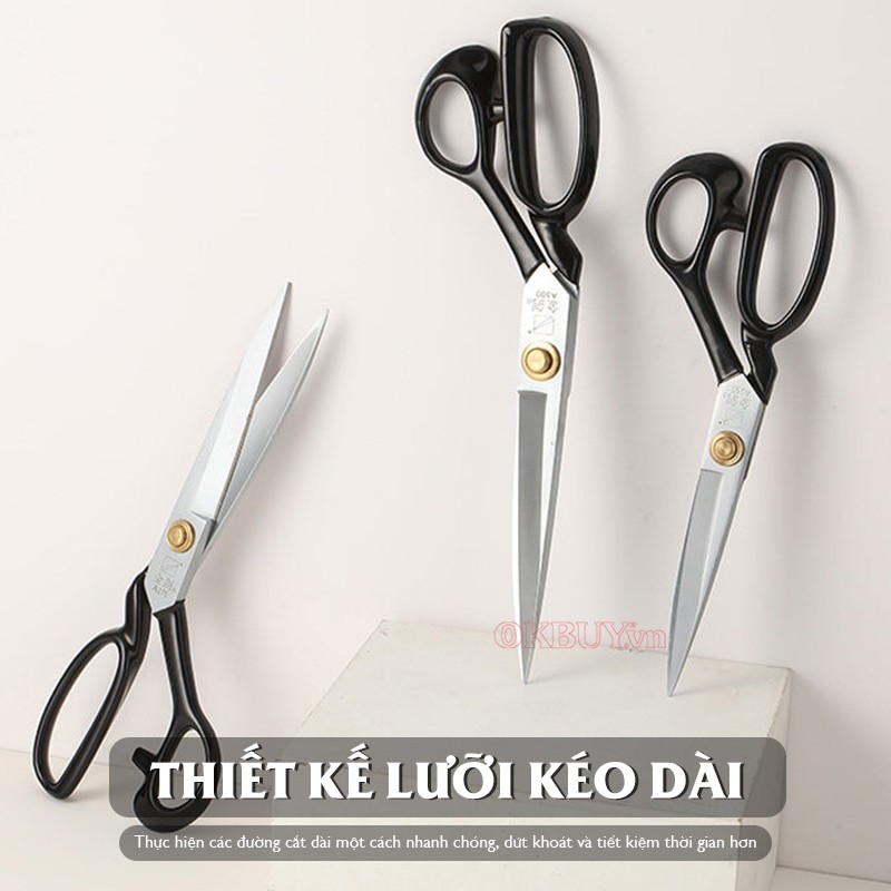 Kéo cắt vải Dragonfly A-280 lưỡi kéo dài