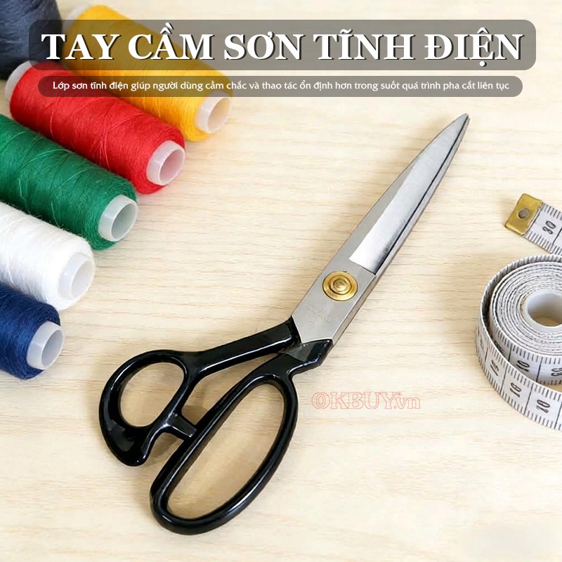Kéo cắt vải Dragonfly A-300 tay cầm sơn tĩnh điện