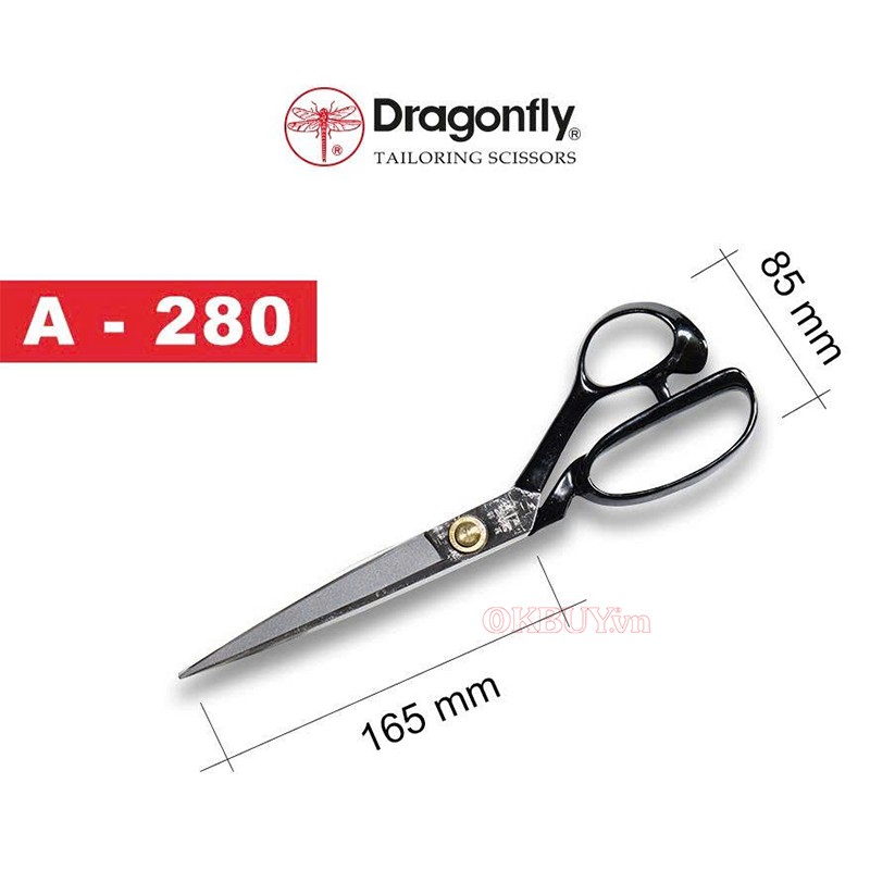 kéo cắt vải chuồn chuồn hàn quốc 11inch