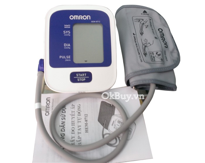máy đo huyết áp bắp tay tự động omron hem-8712