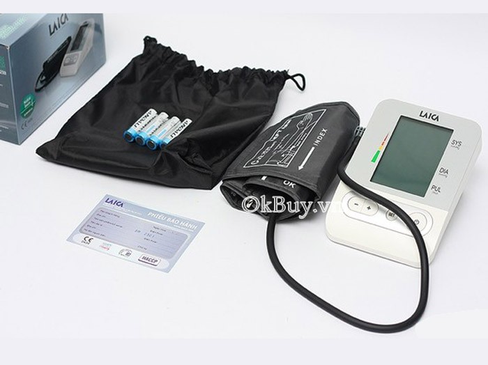 máy đo huyết áp bắp tay laica BM2301