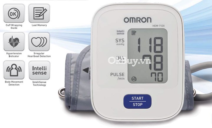 máy đo huyết áp omron HEM-7120
