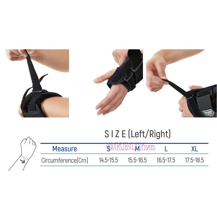 Bao đeo bảo vệ cổ tay ngắn DR.MED DR-W020_2