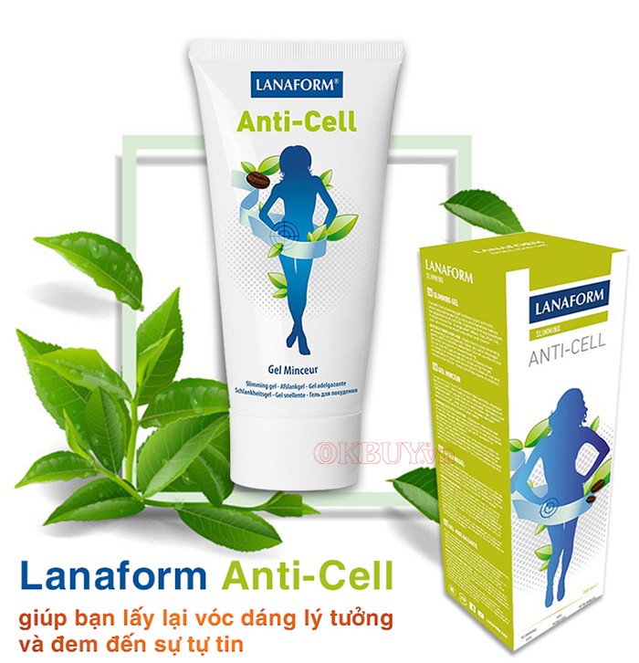 Gel hỗ trợ tan mỡ và mịn da Lanaform Anti-Cell LA0201001