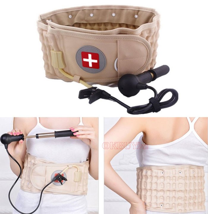 Đai kéo dãn cột sống lưng Lumbar Traction Belt CR-801 thiết kế mỏng nhẹ