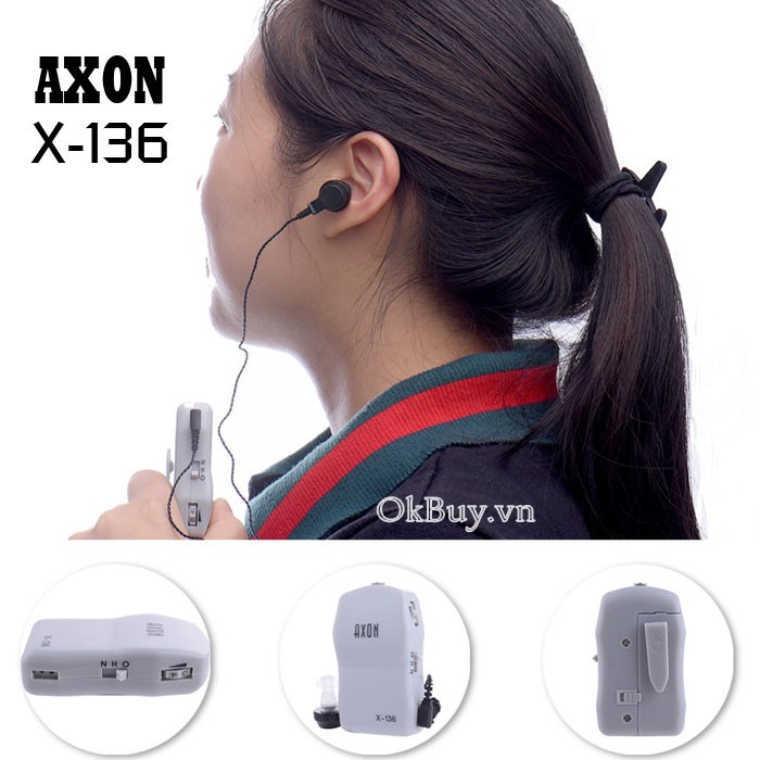 máy trợ thính có dây Axon X-136