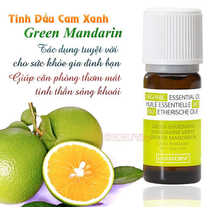 Tinh dầu cam xanh Green Mandarin Lanaform LA240008