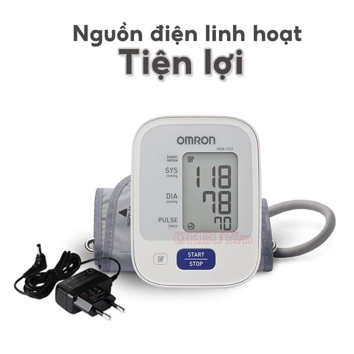Máy đo huyết áp bắp tay tư động OMRON HEM-7121