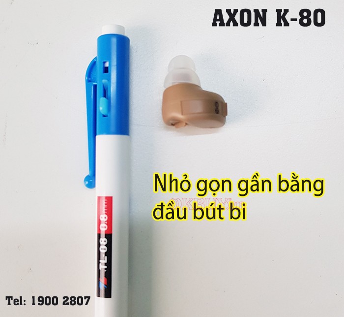 máy trợ thính mini Axon K-80