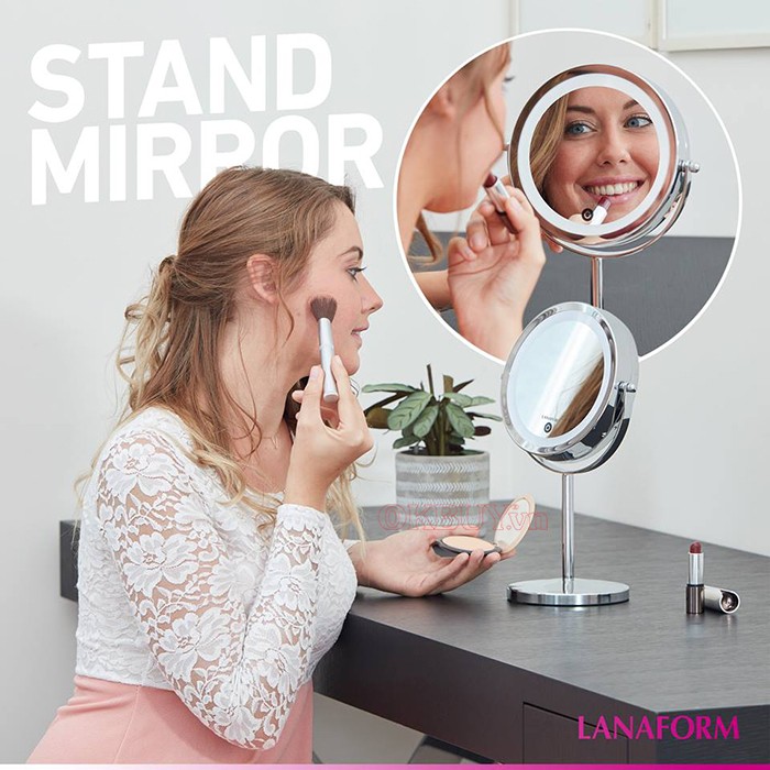 Gương trang điểm Stand Mirrorr X10 Lanaform LA131006