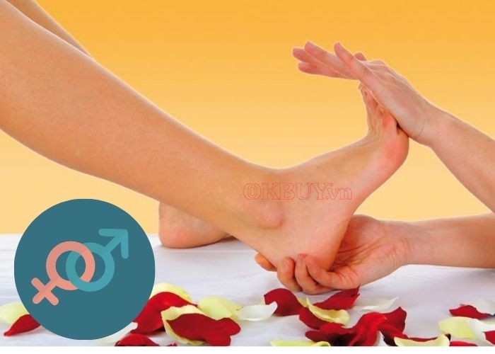Massage bàn chân giúp tăng sự ham muốn tình dục