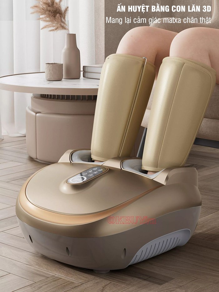 Máy massage chân Nikio NK-187 trị suy giãn tĩnh mạch tốt nhất 