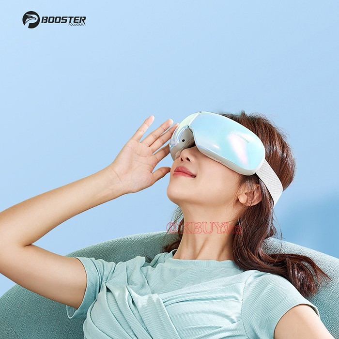 Máy massage mắt Booster H1 liệu pháp rung giúp trị quầng thâm mắt