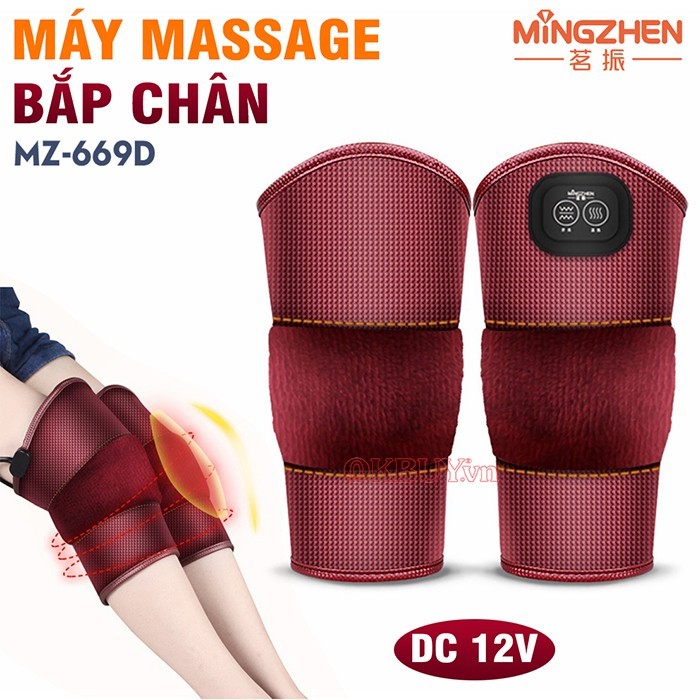Máy massage đầu gối Mingzhen MZ-669D giúp giảm đau khớp gối nhanh chóng