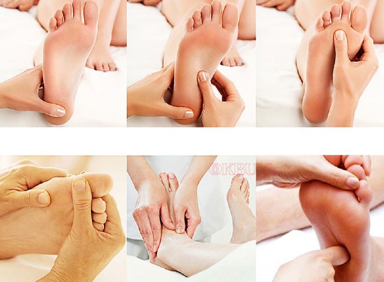 massage là cách giảm đau lòng bàn chân phổ biến nhất