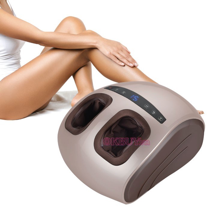 Máy massage chân sẽ giúp xoa bóp giảm thiểu chứng đau nhức