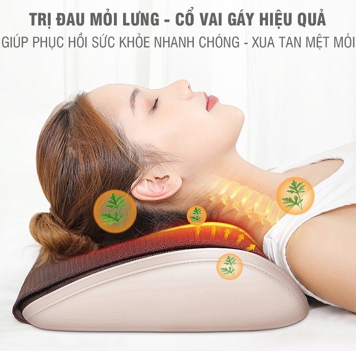 Máy massage cổ giúp massage, xoa bóp điều trị đau nhức hiệu quả trong thời gian ngắn