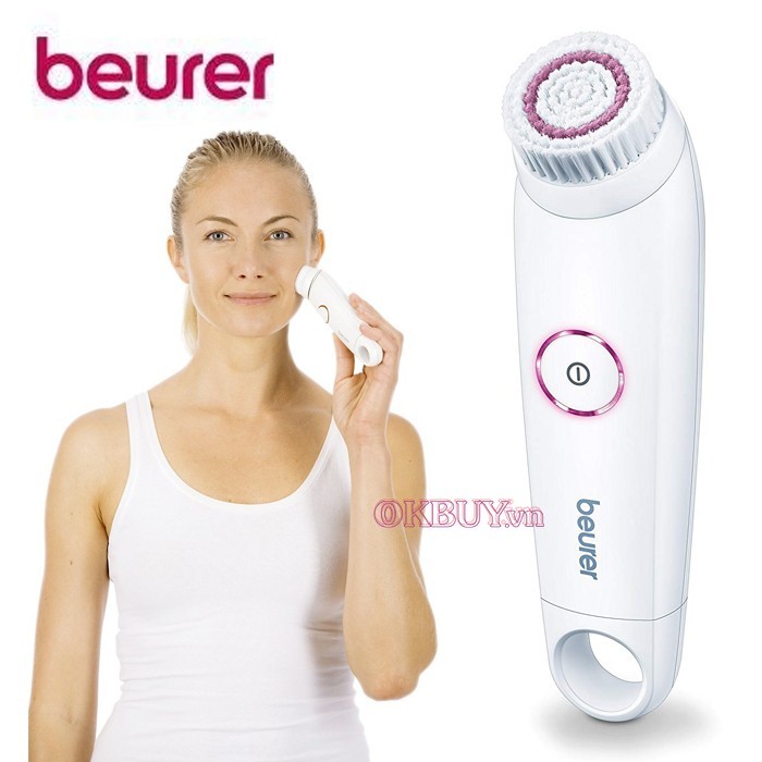 Máy rửa mặt Beurer FC48 sẽ giúp bạn đánh bay những chất nhờn hay bụi bẩn đang bám trên da mặt