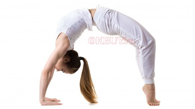Tư thế yoga giảm mỡ bụng cây cầu giúp kích thích cơ quan vùng bụng