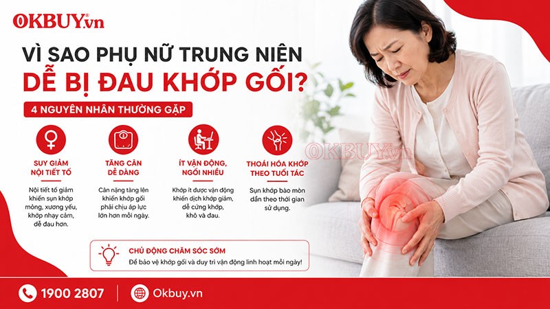 Nguyên nhân và cách giảm đau khớp gối hiệu quả tại nhà