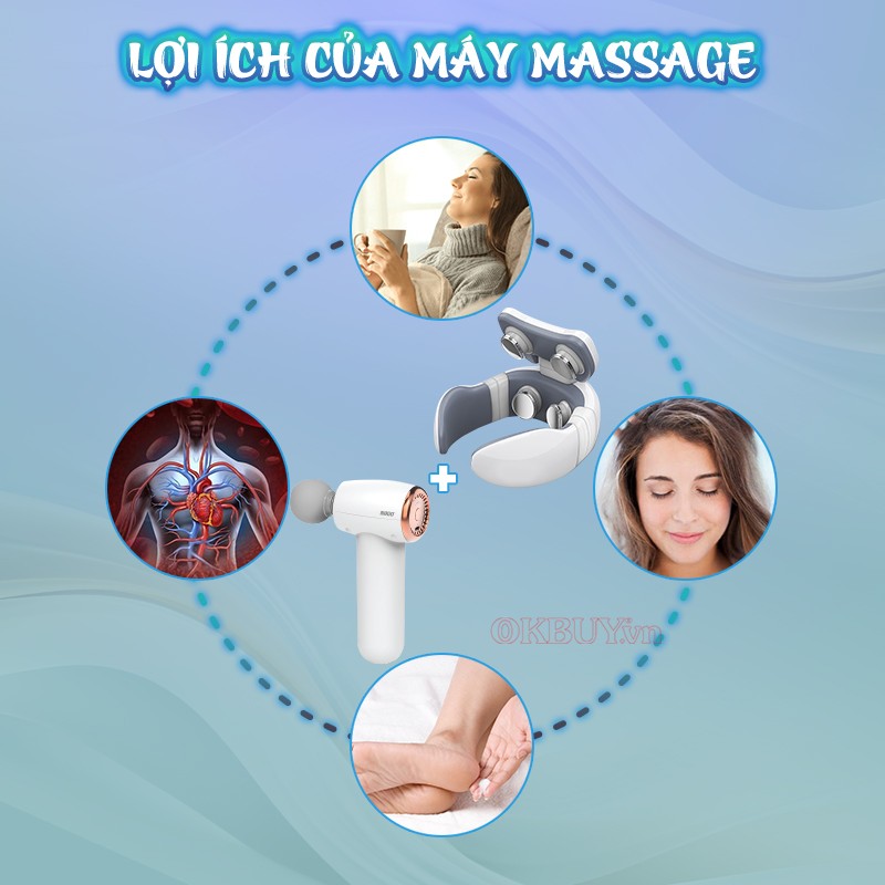 Lợi ích sử dụng của máy massage