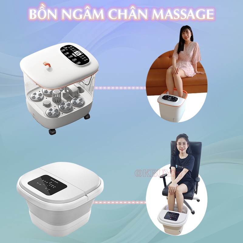 Bồn ngâm chân massage