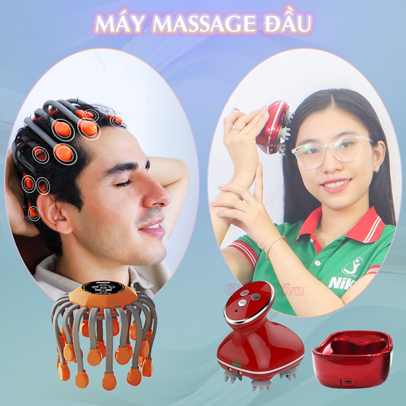 Máy massage đầu