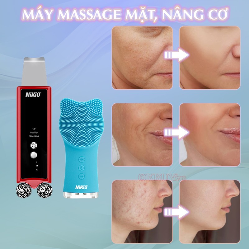 Máy massage mặt, nâng cơ mặt