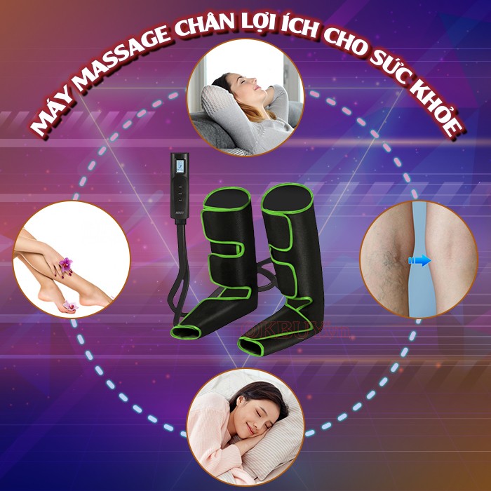Máy massage chân đem lại nhiều lợi ích sức khỏe cho con người