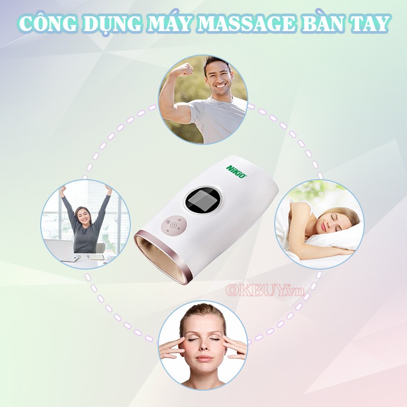 Công dụng máy massage bàn tay