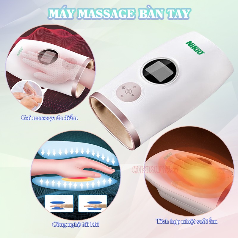 Công nghệ máy massage bàn tay