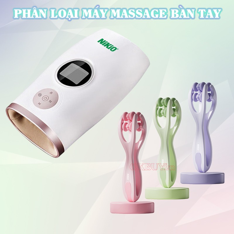 Phân loại máy massage bàn tay