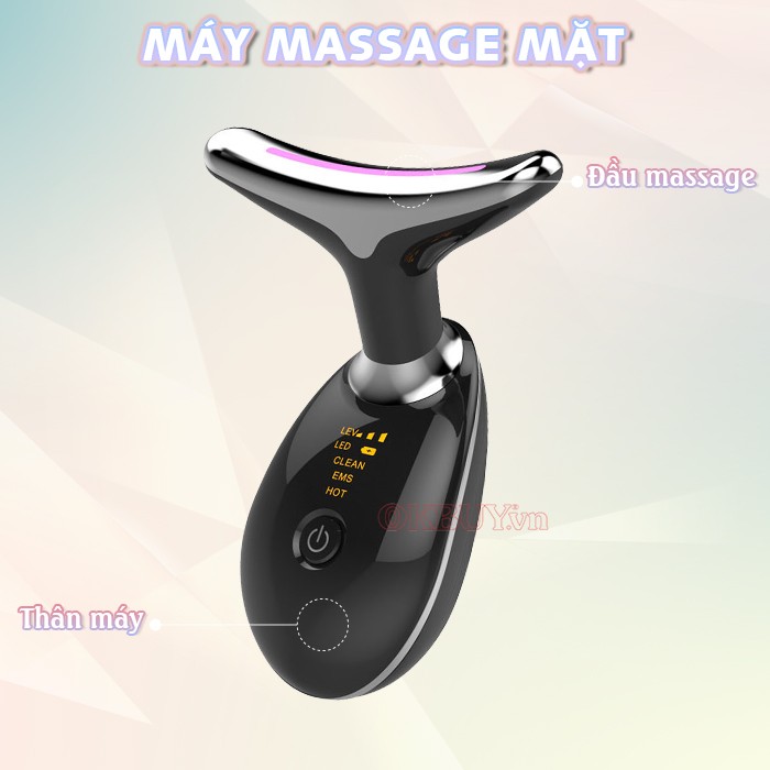 Máy massage mặt, máy điện di