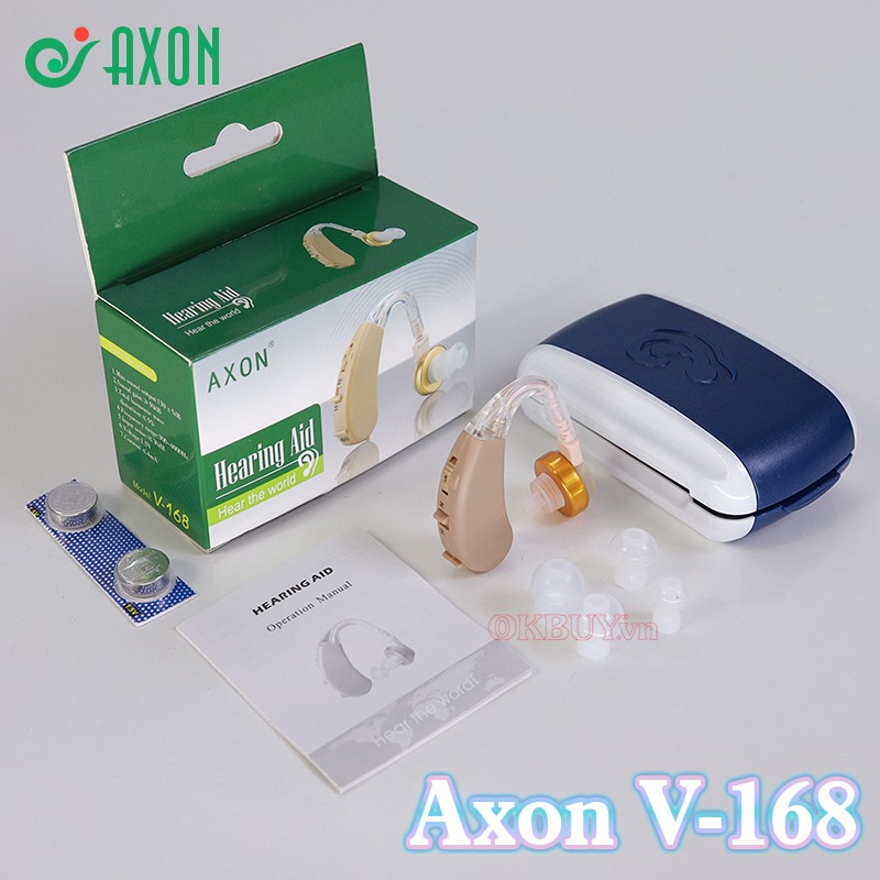 Máy trợ thính Axon với thiết kế gọn nhẹ và tinh tế