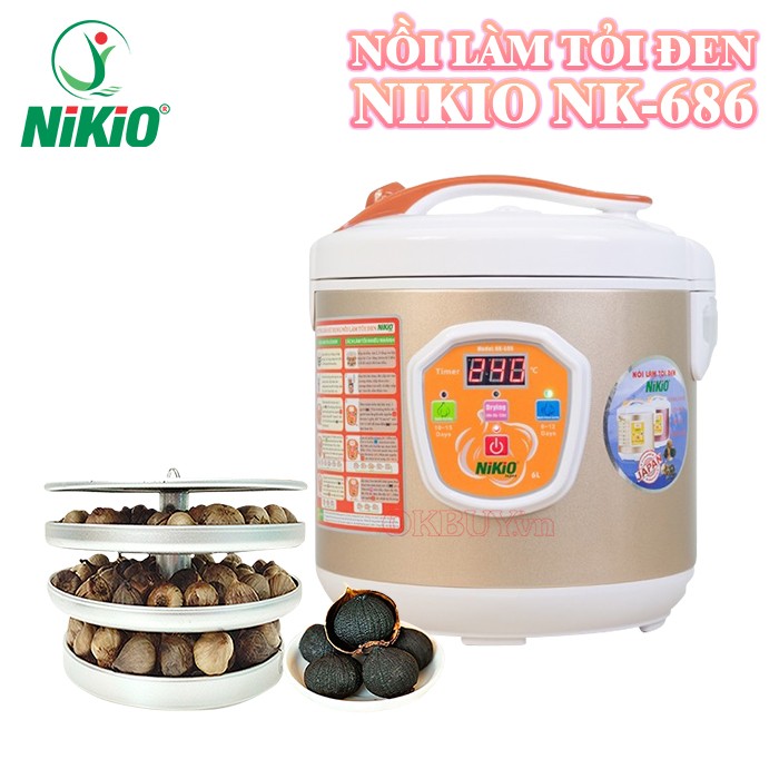 Nồi làm tỏi đen Nikio NK-686