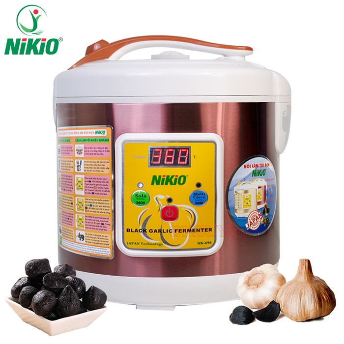 Nồi làm tỏi đen lưu chương trình Nikio NK-696